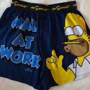 Boxer brief The Simpsons mens new size S cotton